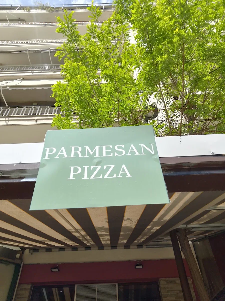 Parmesan pizza