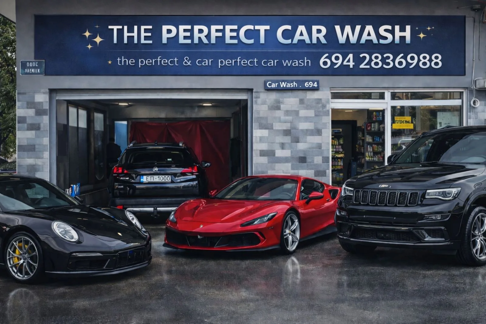 The perfect car wash