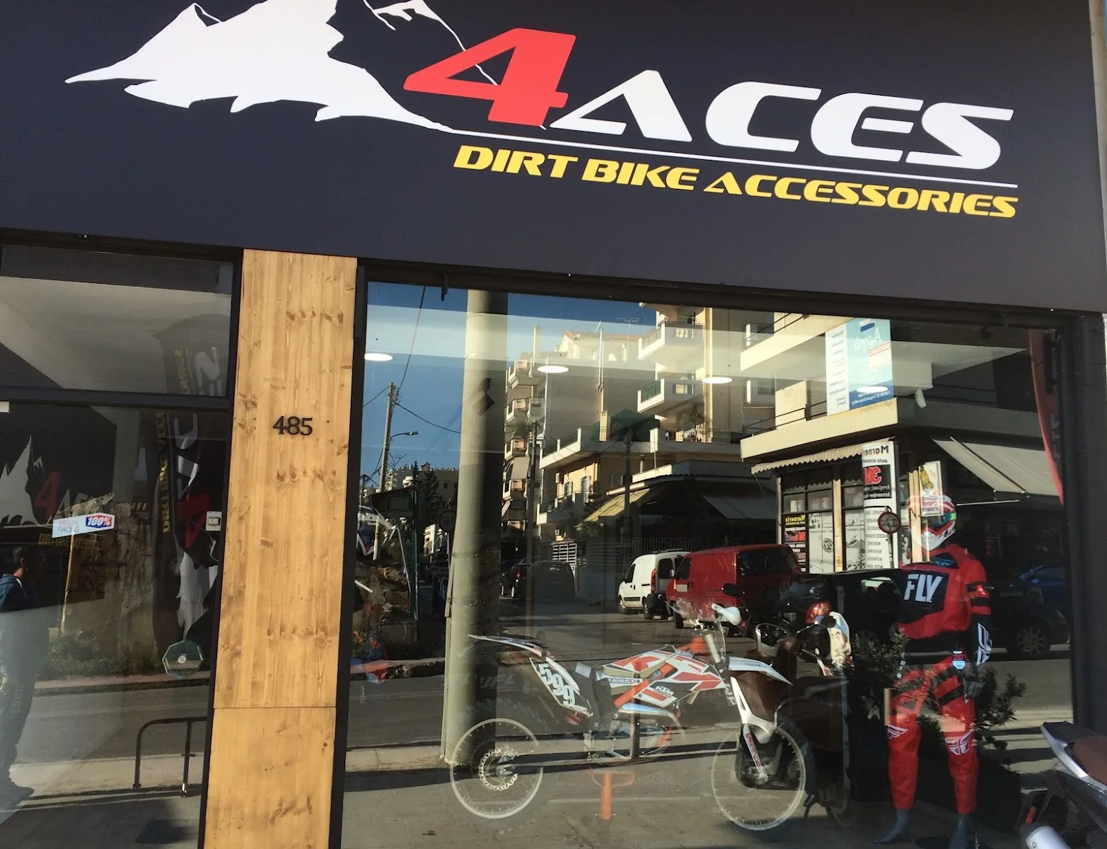 4ACES STORE - Αξεσουάρ Ανταλλακτικά Μοτοσυκλετών Off-Road