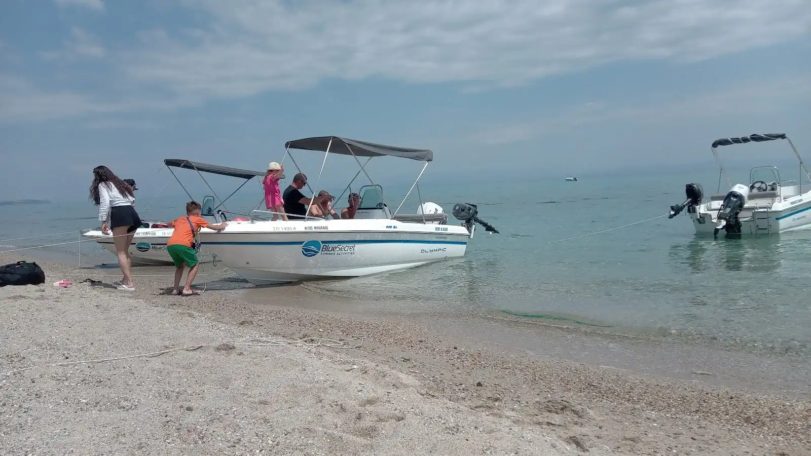 Blue Secret Boats