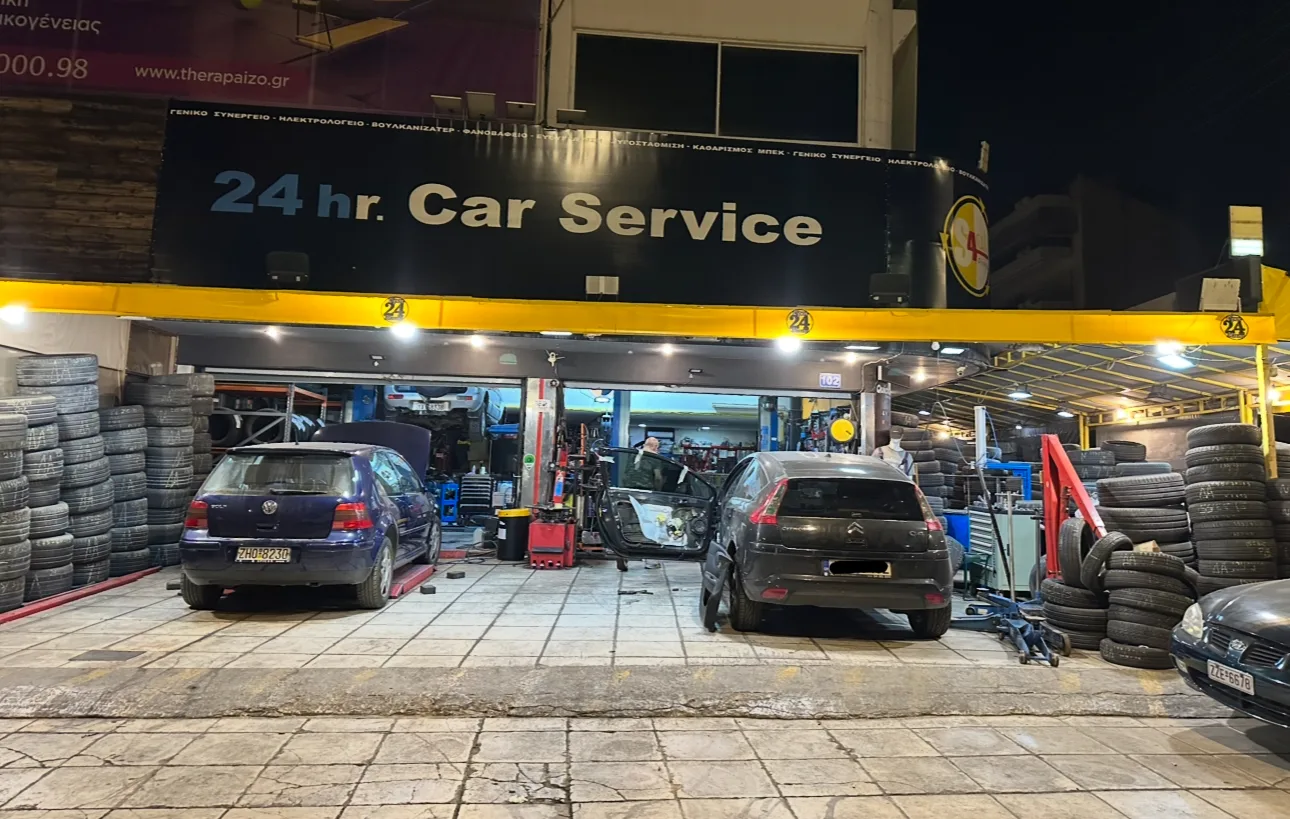 Car Service S4ALL Bright Solutions – 24ωρο Συνεργείο Αυτοκινήτων Αθήνα | Service – Βουλκανιζατέρ – Φανοποιείο · Car Service · Ελληνικό