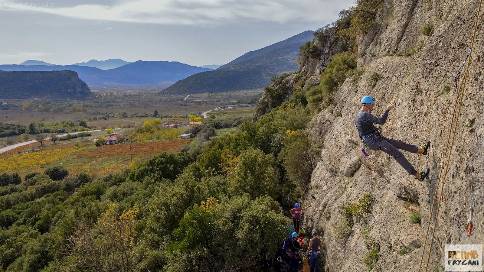 Climb Frygani Crag