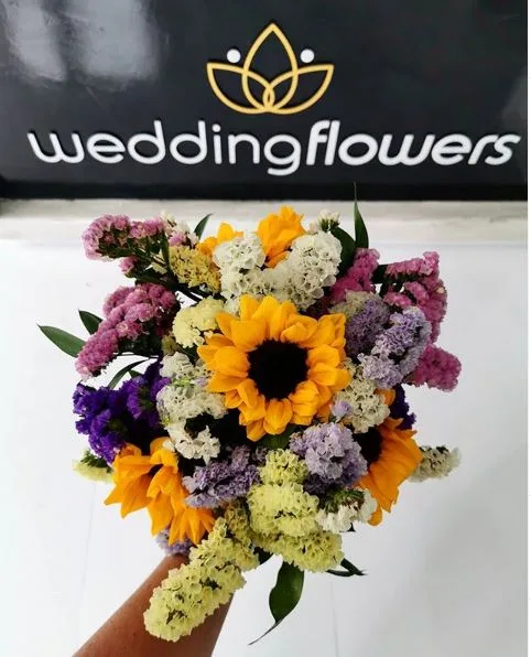 Santorini Wedding Flowers